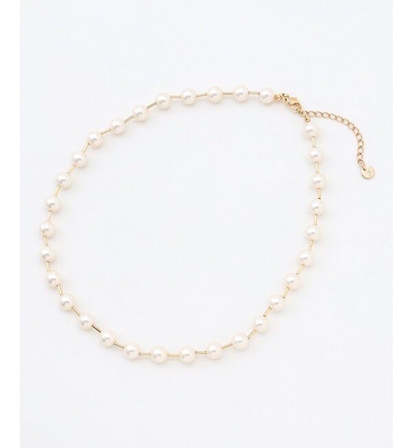 自由区「【カタログ掲載】パールバー ネックレス」|ネックレス|