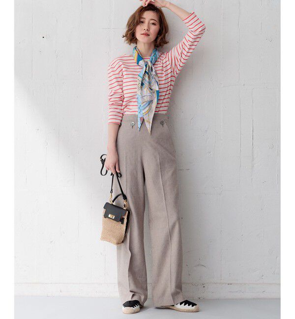 23区「【Oggi4月号掲載/洗える】Armor-lux ボーダー カットソー」|Tシャツ・カットソー|