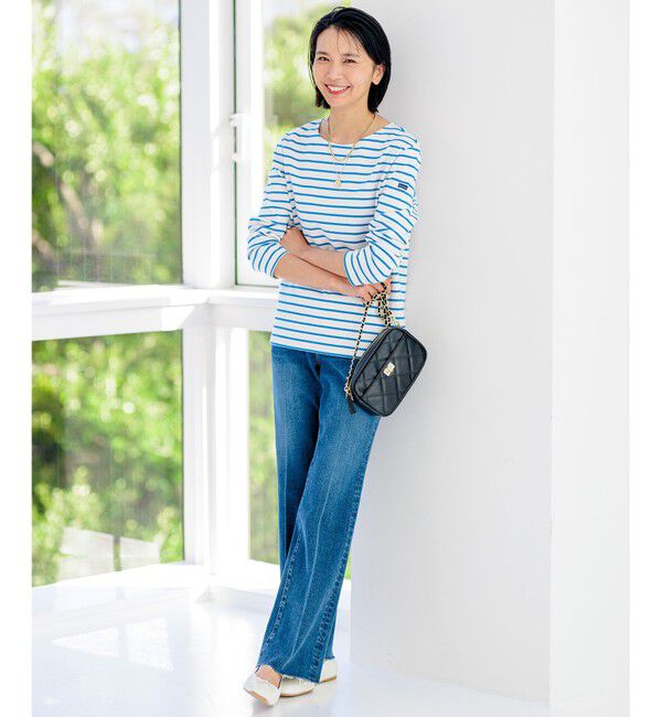 23区「【Oggi4月号掲載/洗える】Armor-lux ボーダー カットソー」|Tシャツ・カットソー|