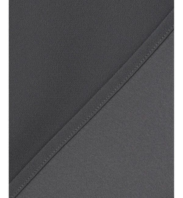 23区「【洗える】ストレッチジョーゼット レイヤー カットソー」|Tシャツ・カットソー|