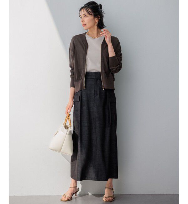 23区「【接触冷感/洗える】フレンチスリーブ IT TEE」|Tシャツ・カットソー|