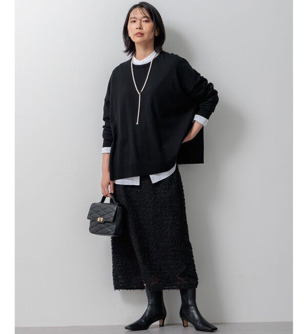 23区「【洗える】CANCLINI バンドカラー シャツ」|シャツ・ブラウス|