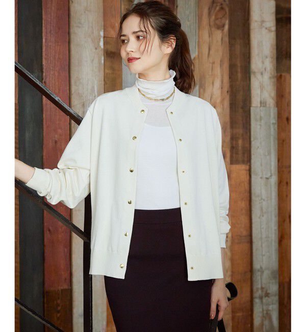 23区「【洗える】ヴィスコースストレッチ タイトスカート」|スカート|