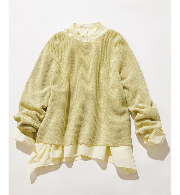 23区「【洗える】シアーコットンシルク ハンカチーフヘム デザイン シャツ」|シャツ・ブラウス|