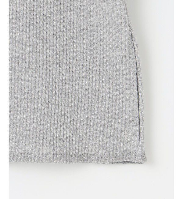 23区「【SLOW/一部店舗限定】ラメリブジャージー ロングTシャツ」|Tシャツ・カットソー|