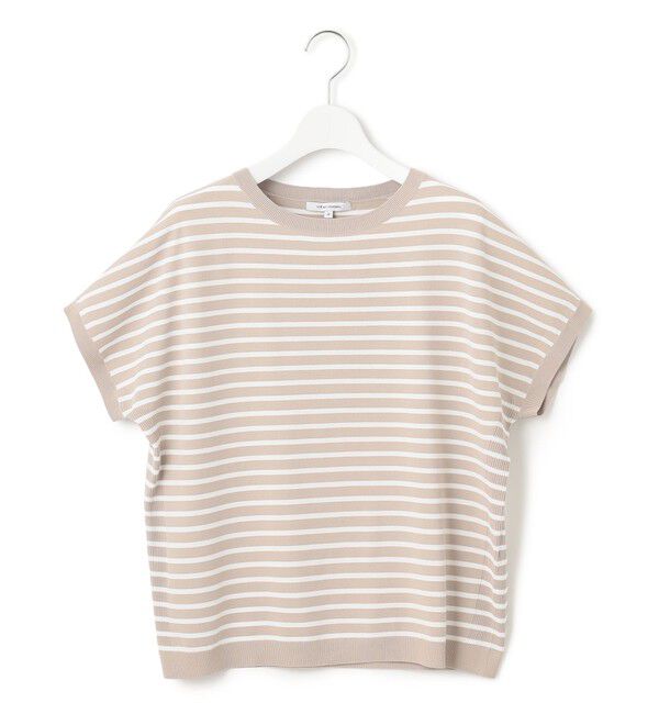 23区「【新色追加/洗える】レーヨンポリエステルストレッチ プルオーバー ニット」|ニット・セーター|