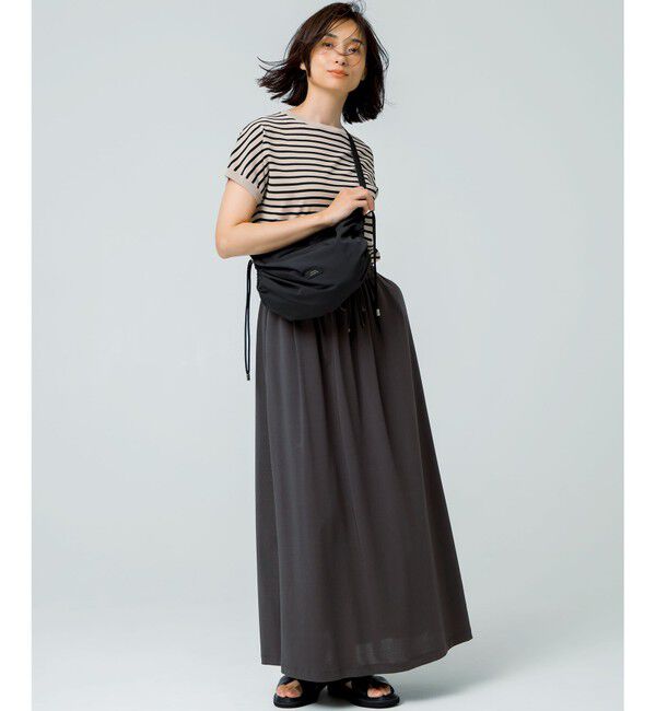 23区「【新色追加/洗える】レーヨンポリエステルストレッチ プルオーバー ニット」|ニット・セーター|