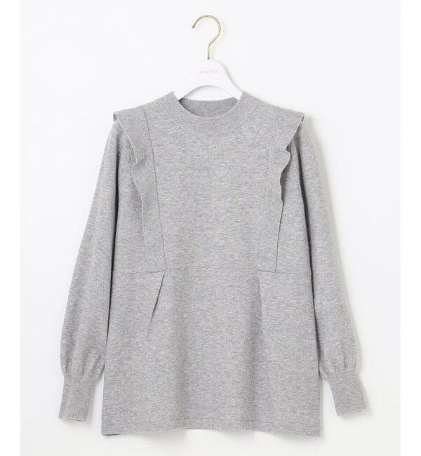 ANY SIS「【洗える】袖フレアーレイヤード ニット」|ニット・セーター|