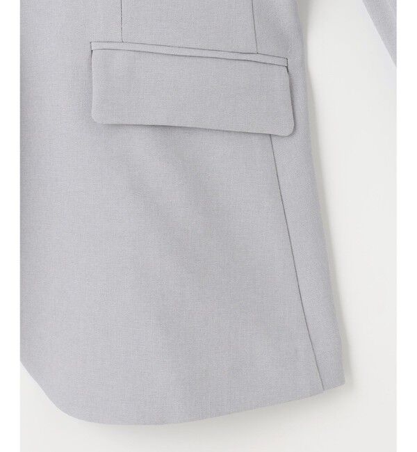 ANY SIS「【美人百花7月号掲載】リネンライクポリエステル テーラード ジャケット」|テーラードジャケット|