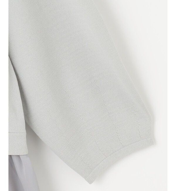 any SiS「【洗える】ファブリックコンビ ニット」|ニット・セーター|