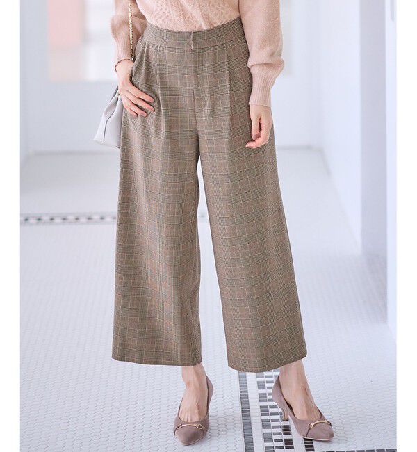 any SiS「【シリーズ累計7万本突破！】サーモ2WAYストレッチ ワンタック ワイドパンツ」|その他|ﾌﾞﾗｳﾝｸ