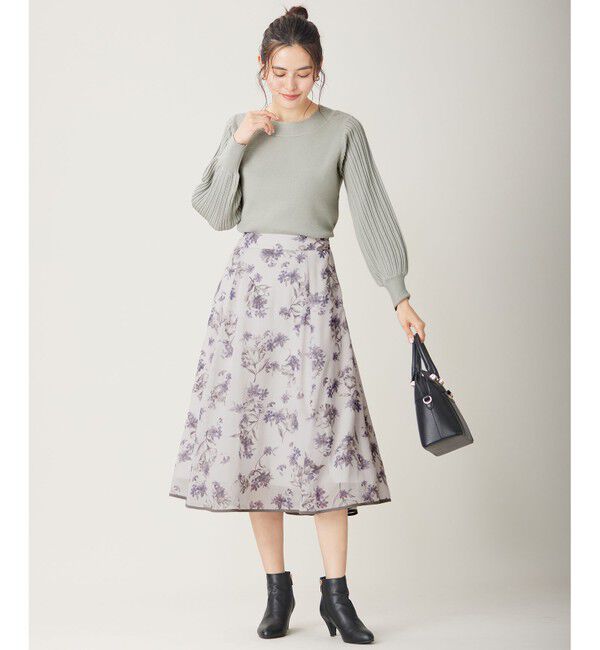 ANY SIS「【洗える】冬のシャルマン パフスリーブ ニット」|ニット・セーター|