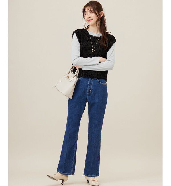 any SiS「【洗える】シアーラメ インナー」|Tシャツ・カットソー|