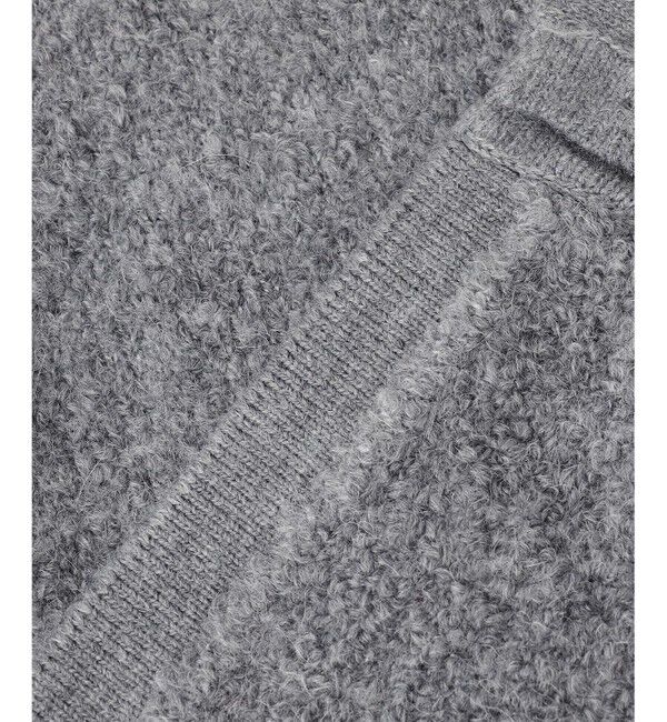 any SiS「【洗える】ブークレニット カーディガン」|カーディガン|