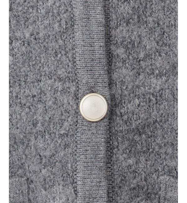 any SiS「【洗える】ブークレニット カーディガン」|カーディガン|