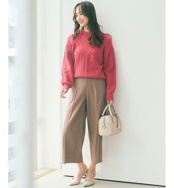 ANY SIS「【保温効果/ストレッチ】シリーズ累計13万枚突破！ビューティサーモ ワイドパンツ」|その他|