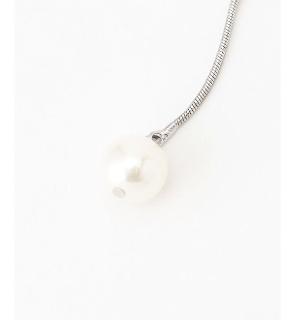 ANY SIS「フェイクパールラリエット ネックレス」|ネックレス|