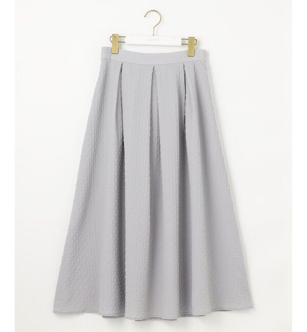 any SiS「【好印象企画】襟配色ニット&times;タックスカートセット」|スーツ|