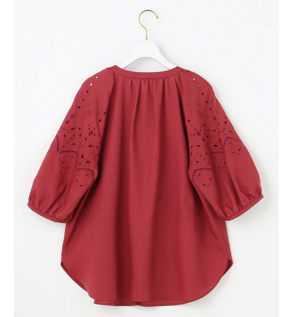 ANY SIS「【洗える】カットワークエンブロイダリー ブラウス」|シャツ・ブラウス|