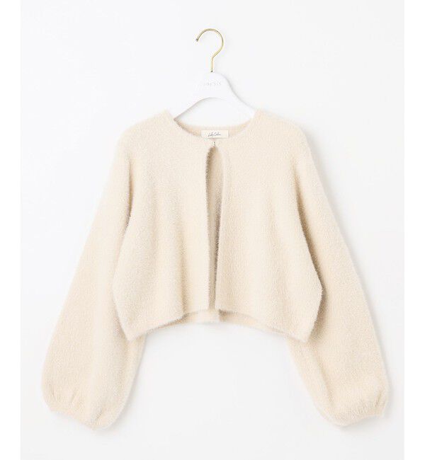ANY SIS「【洗える】フェザーボレロ カーディガン」|カーディガン|