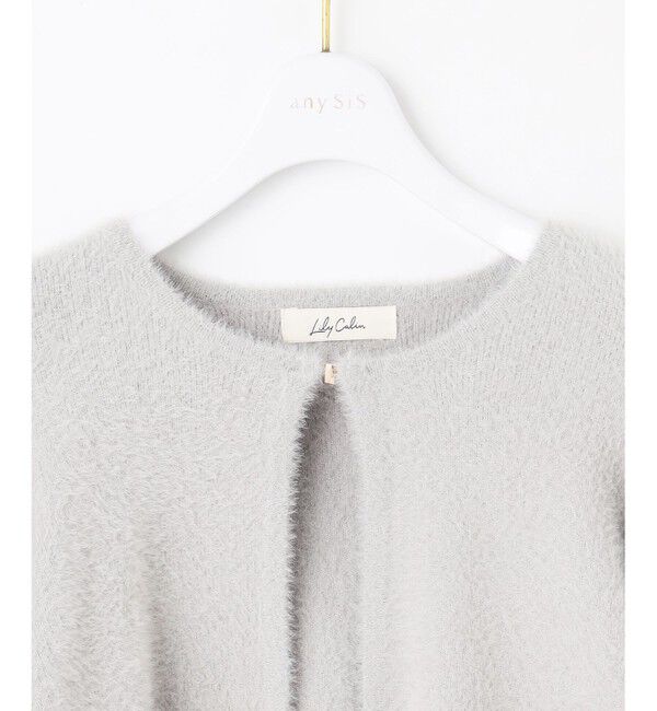 ANY SIS「【洗える】フェザーボレロ カーディガン」|カーディガン|