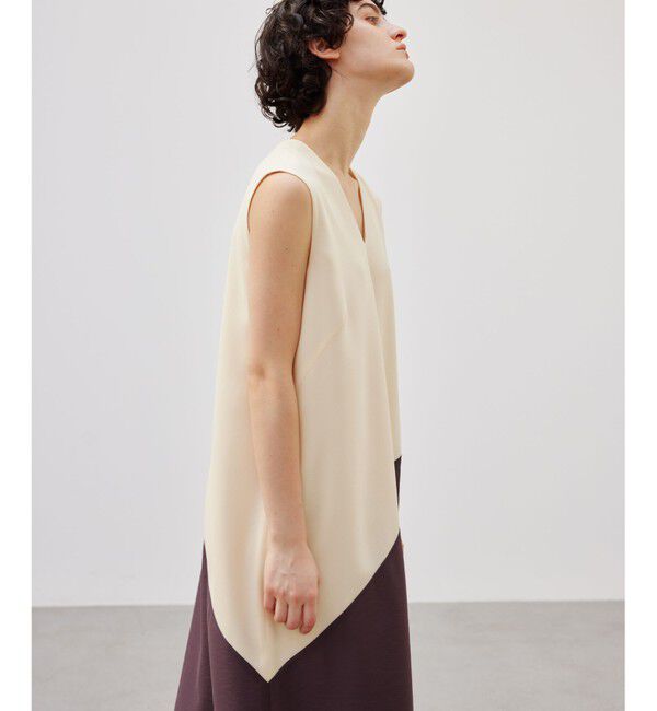 BEIGE,「ARAZY / Vネックワンピース」|ワンピース|