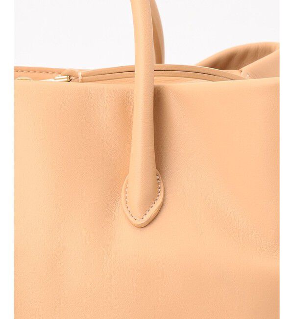 BEIGE,「【一部店舗限定】MARY AL TERNA / RIKYU レザーハンドバック」|ハンドバッグ|