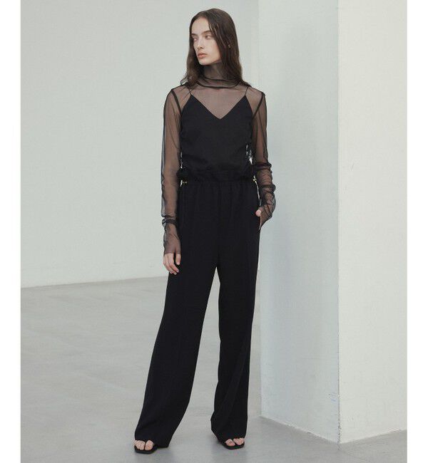 BEIGE,「【洗える・Precious 7月号掲載】ABELIA / コットンVラインカップ付きキャミソール」|Tシャツ・カットソー|