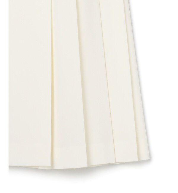 BEIGE,「【セットアップ対応・洗える・BAILA 11月号掲載】ZEPHYR / ウールライクアシンメトリープリーツスカート」|スカート|