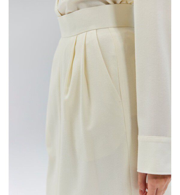 BEIGE,「【VERY NaVY12月号掲載】TERNES / 2タックウールスカート」|スカート|