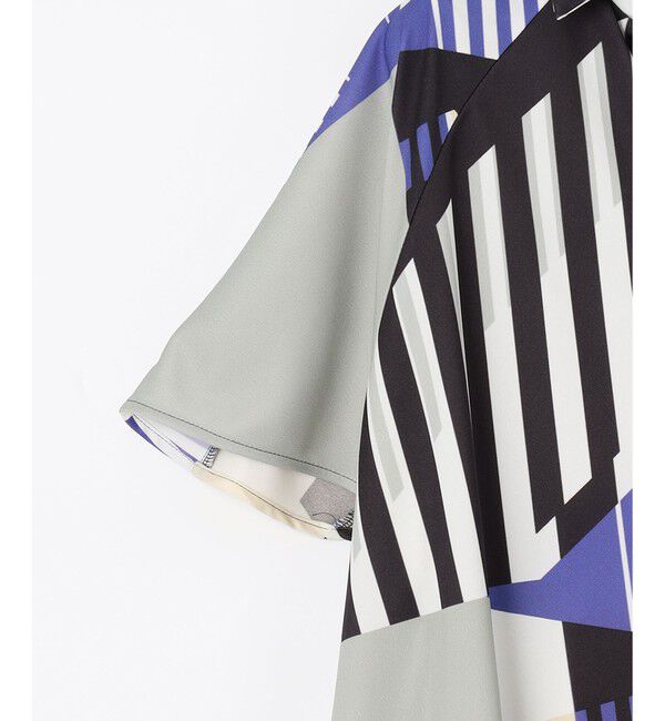  「プリントイレギュラーヘムトップ」|Tシャツ・カットソー|