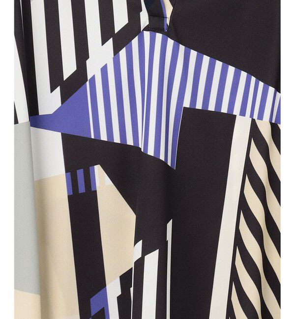  「プリントイレギュラーヘムトップ」|Tシャツ・カットソー|