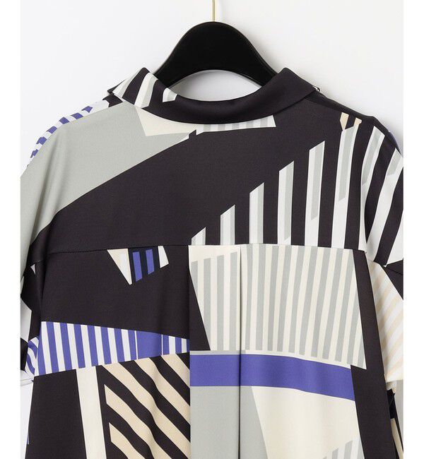  「プリントイレギュラーヘムトップ」|Tシャツ・カットソー|