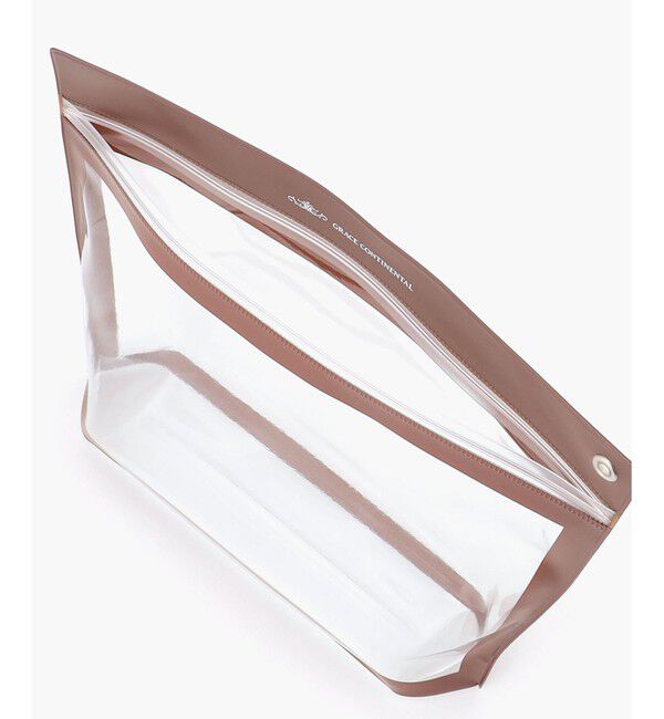 GRACE CONTINENTAL「Fabricシェルポーチ-AW」|ポーチ|