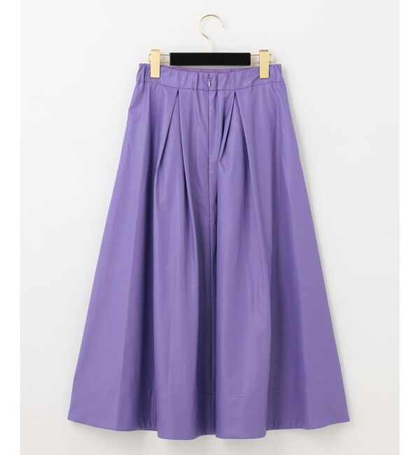 Grace Class「フェイクレザータックスカート」|スカート|