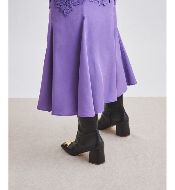 GRACE CONTINENTAL「レース切替マーメイドスカート」|スカート|