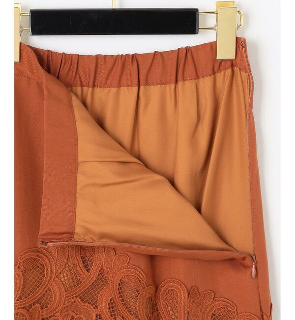 GRACE CONTINENTAL「レース切替マーメイドスカート」|スカート|