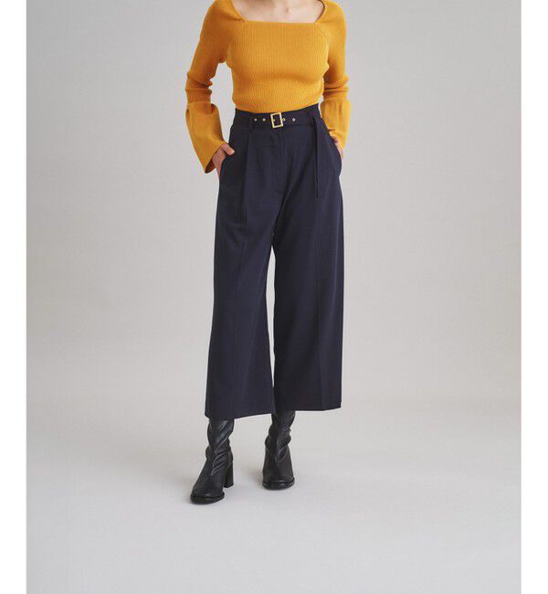  「クロップドワイドパンツ」|その他|