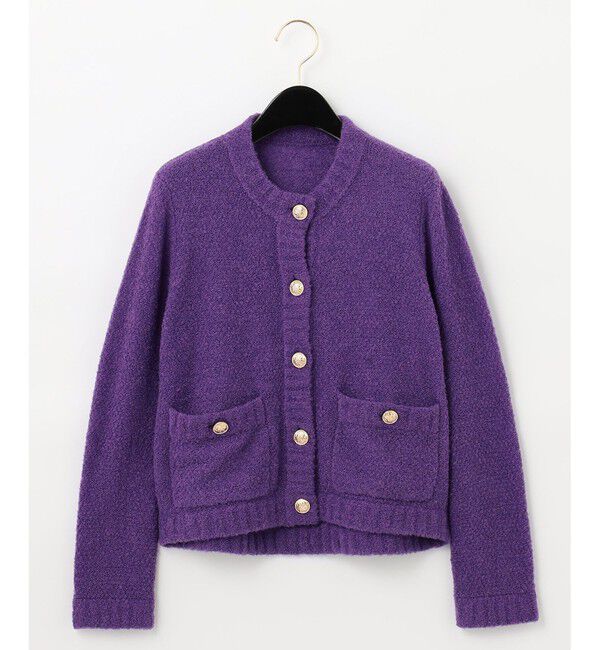  「ループヤーンニットカーディガン」|カーディガン|