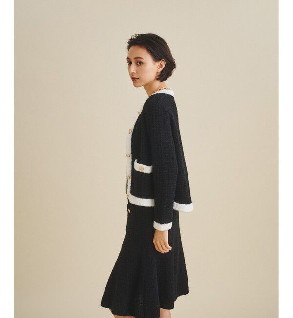  「ループヤーンニットカーディガン」|カーディガン|