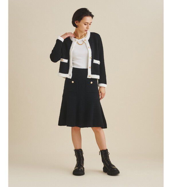  「ループヤーンニットカーディガン」|カーディガン|