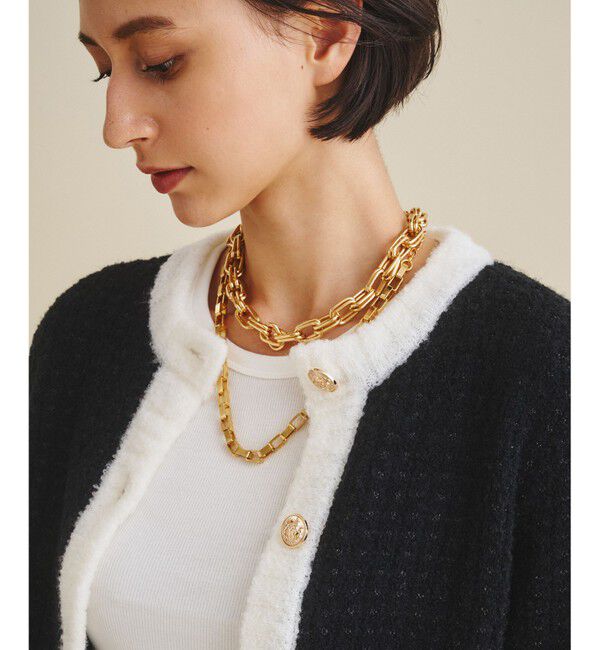  「ループヤーンニットカーディガン」|カーディガン|