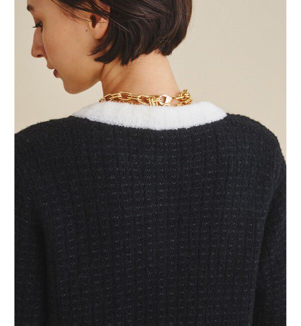  「ループヤーンニットカーディガン」|カーディガン|