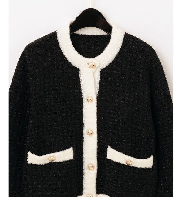  「ループヤーンニットカーディガン」|カーディガン|