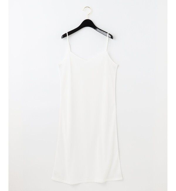  「バイカラーフレアニットワンピース」|ワンピース|