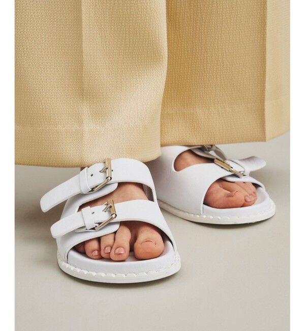 GRACE CONTINENTAL「LAOCOONTE　DUOサンダル」|サンダル|ホワイト