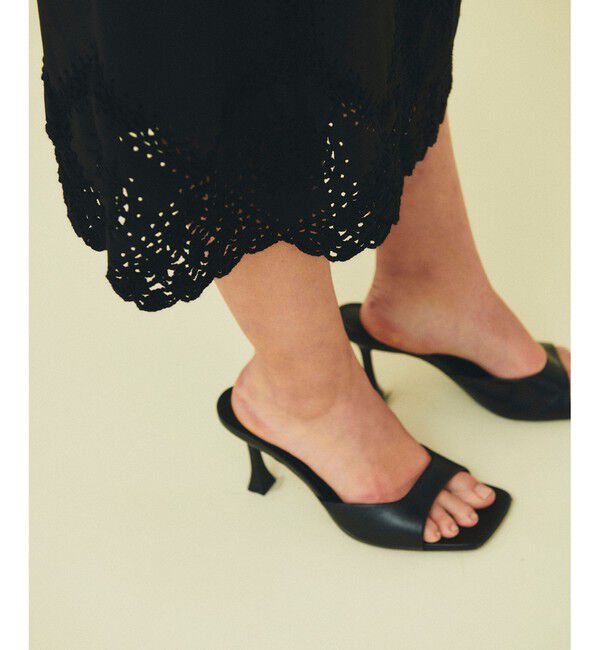 GRACE CONTINENTAL「フェイクスウェードニットスカート」|スカート|