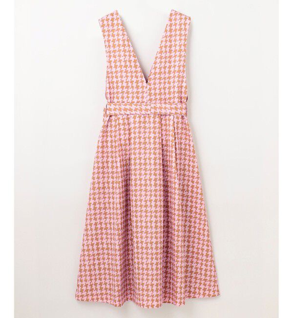 Grace Class「ハウンドトゥースジャンパースカート」|ワンピース|