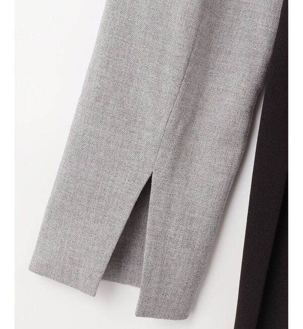 Grace Class「ウールタッチバイカラードレス」|ワンピース|