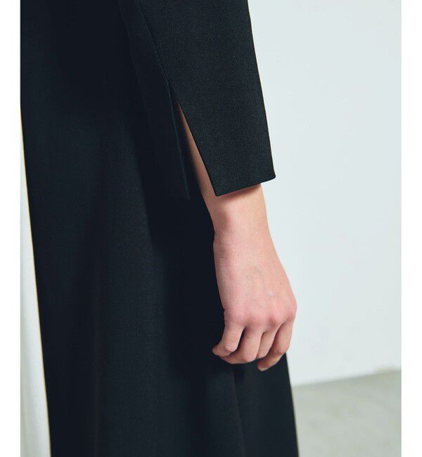 Grace Class「ウールタッチバイカラードレス」|ワンピース|